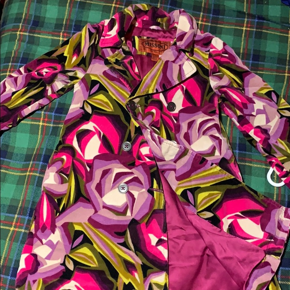 Missoni x Target velour coat